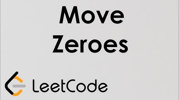 LeetCode - Move Zeroes | Solution Explained | Python