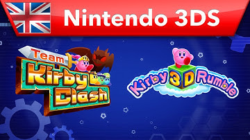 Kirby: Planet Robobot - Team Kirby Clash & Kirby 3D Rumble (Nintendo 3DS)