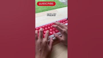 KEYBOARD EVERYDAY!!! #mechanicalkeyboard #soundtest #asmr #shorts