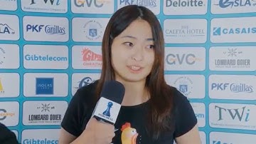 Round 5 Gibraltar Chess post-game interview with Ju Wenjun