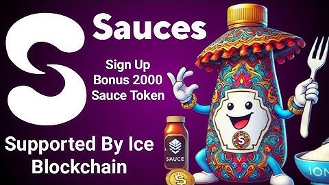 Sauces Mining App Supported By Ice Network | Mudassar Free Earning