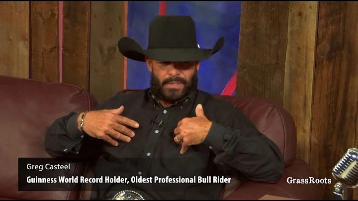 "World's Oldest Pro Bull Rider, yeee haaaa!" with ...