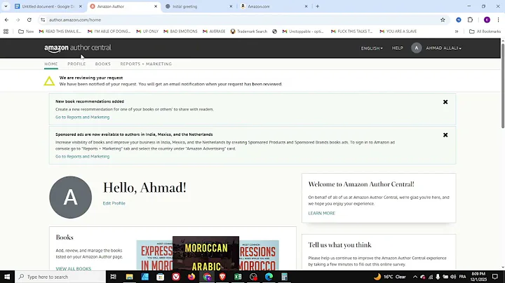 How To Set Up An Amazon Author Page - Full Guide