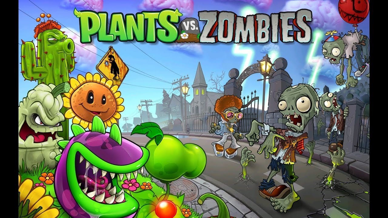 Desenho para Criança Plantas vs zumbis ( Plants vs. Zombies ) 