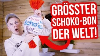 BIGGEST KINDER CHOKOBONBON in the WORLD ! WTF?!