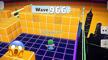 Stumble Guys Block Dash Endless Wave 1000?💀 #stumbleguys