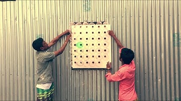 The Zero Electricity Air Cooler made by Plastic Bottles