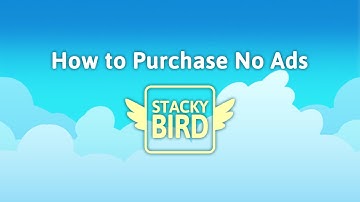 Stacky Bird iOS Tutorial - How to Purchase No Ads