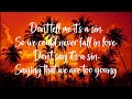 Eric Donaldson - Cinderella (lyrics)