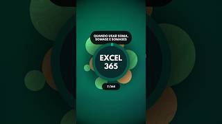 SOMA, SOMASE ou SOMASES: Qual função usar no Excel? 🧐 #shortsbrasil #microsoft #excel