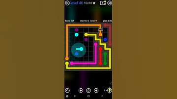 How To Solve Flow Free Bridges 10x10 Mania Pack Level 46 Board Walk Through Solution Walkthrough