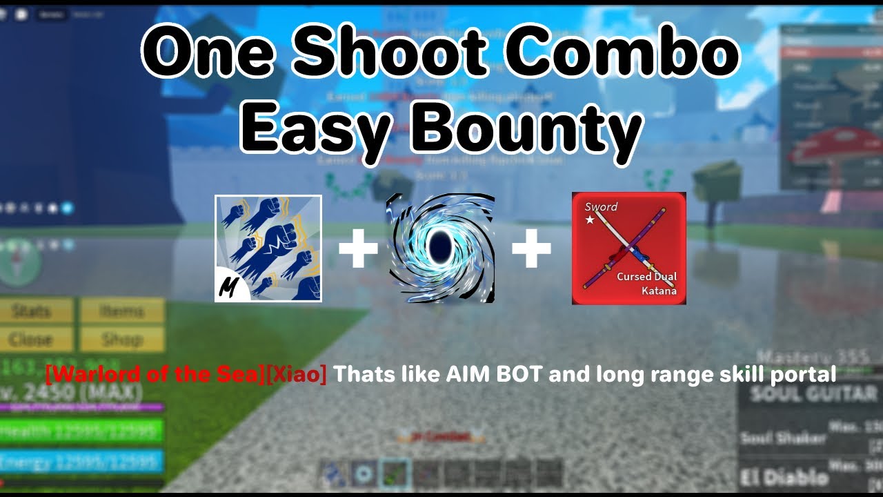 Blox Fruits Portal Combo + Cdk + God One shot #bloxfruits #combo