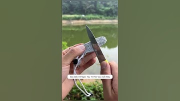 Găng bảo vệ tránh tổn thương ngón tay khi câu cần máy #cauca #fishing #shorts