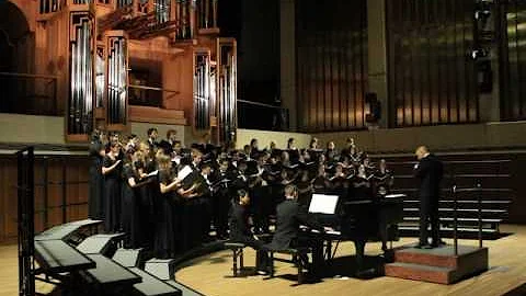 Dr. Joseph Bolin conducts UT University Chorus / R...