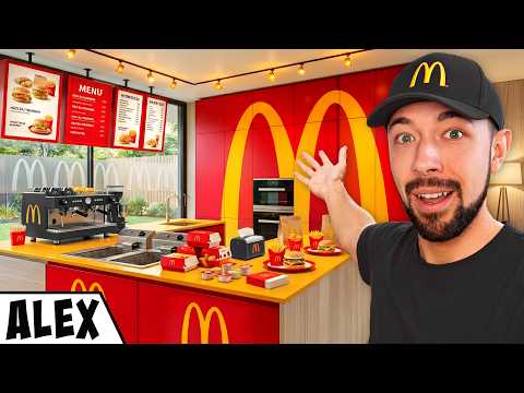 Nyitottam Egy Kamu McDonald's Éttermet a Házamban!