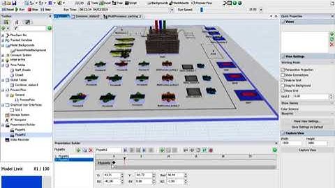 FlexSim Tutorial Booklet 11 intermediate   Presentation builder