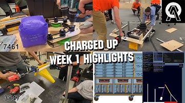 Week 1 Highlights | Open Alliance | FRC Charged Up 2023