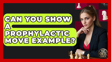 Can You Show A Prophylactic Move Example? - The Chess Codex