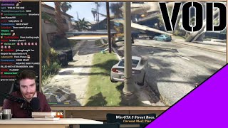 GTAV Street Races with increasingly difficult mods (VOD)