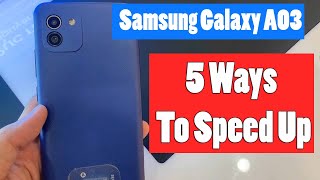 5 Ways To SPEED Up Your Samsung Galaxy A03 - Quicker, Faster & Stronger screenshot 1