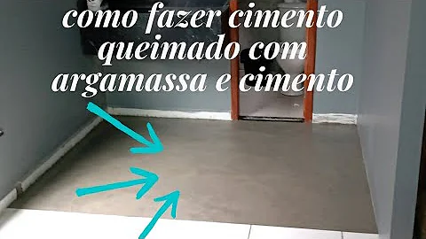 Quanto custa o metro quadrado do piso de cimento queimado?
