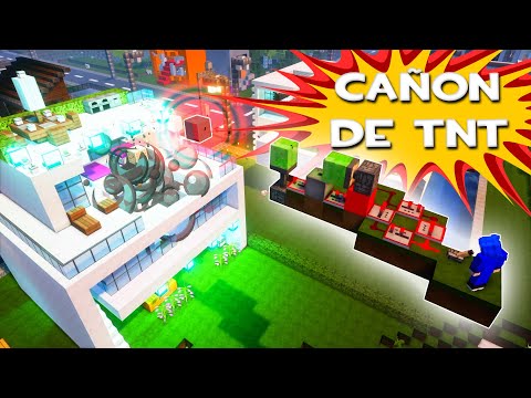 🧨¡Explosiones Épicas!Construye el Cañón de TNT Más Poderoso en Minecraft|Tutorial + Demostración🏴‍☠️ @MiroteyBlancana