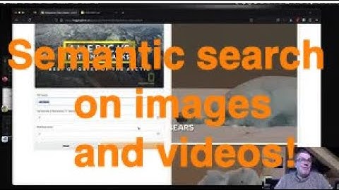 Semantic search on images and videos with BridgeTower