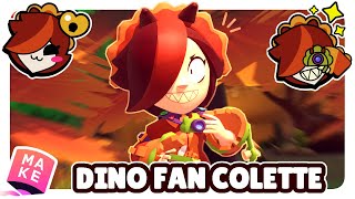 Dino Fan Colette | Supercell Make Resimi