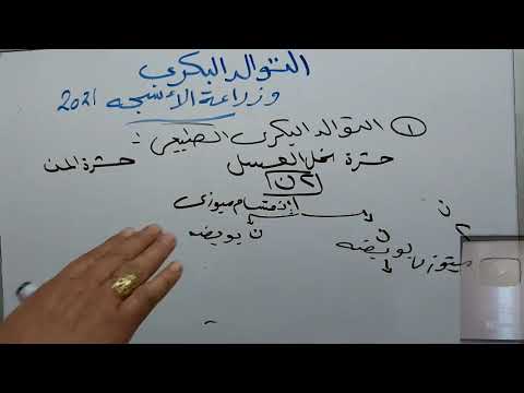 التوالد البكري إجباري ولا إختياري وأهمية زراعة الأنسجه أحياء ٣ث نظام جديد ٢٠٢١ أ صفاء فاروق 