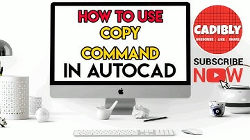 Autocad Tutorial - How to use Copy command in autocad #cadibly #learncad