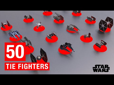 Star Wars: 50 Different Types of TIE Fighter Variants (Canon &amp; Legends)