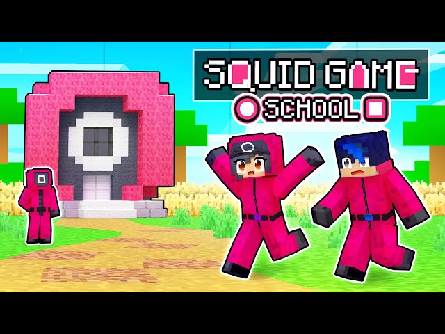 The PINK SOLDIER School In Squid Game! class=