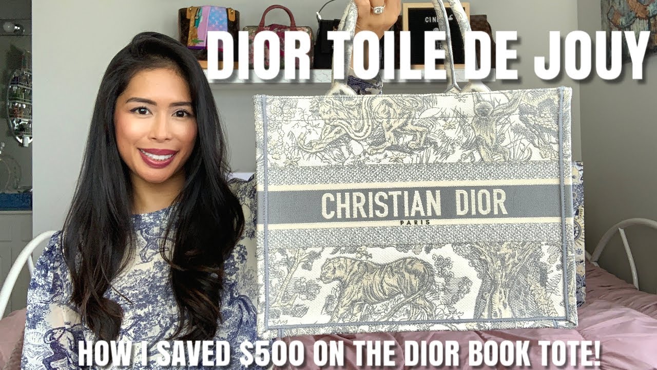 Dior Book Tote Reveal, Triple Unboxing & How I Saved $500 on the Christian  Dior Oblique Book Tote! 