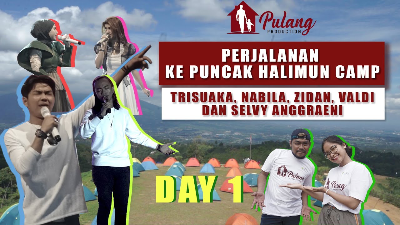 VLOG di KONSER MUSIK TRI SUAKA NABILA ZIDAN SELVY KDI ||Puncak Halimun Camp || Pulang Production