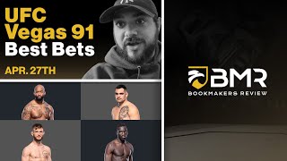 UFC Vegas 91 | Free UFC Picks by Alpha Dog (Apr. 27th) Resimi