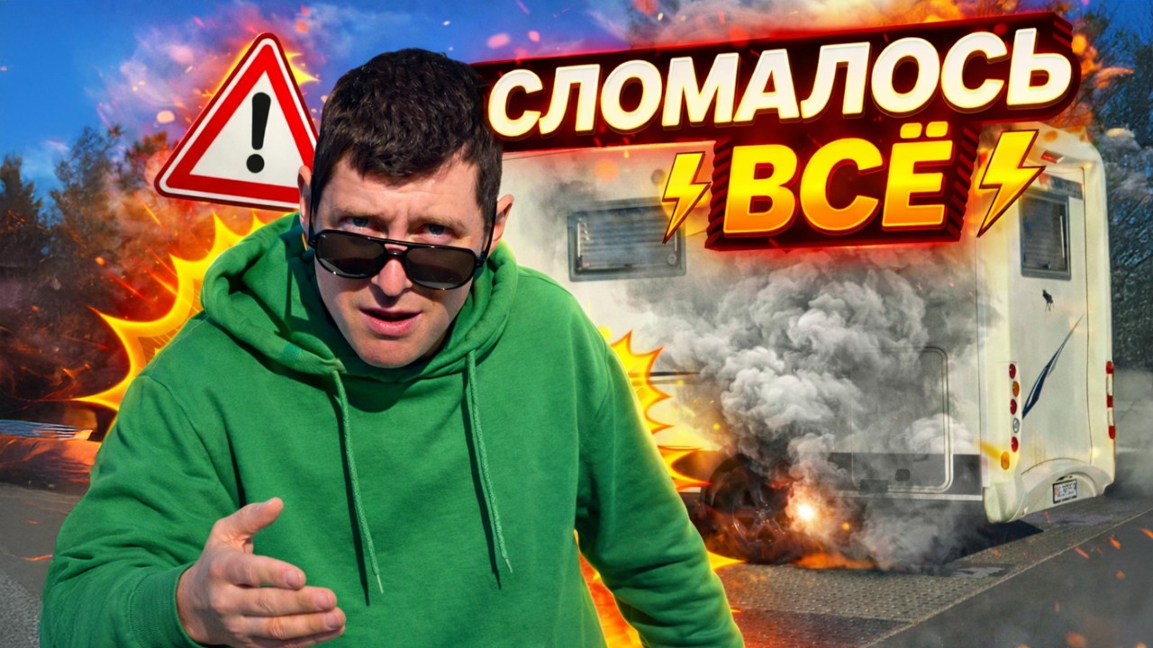 ВСЁ СЛОМАЛОСЬ В АВТОДОМЕ. Купи дом на колёсах и ремонтируй.