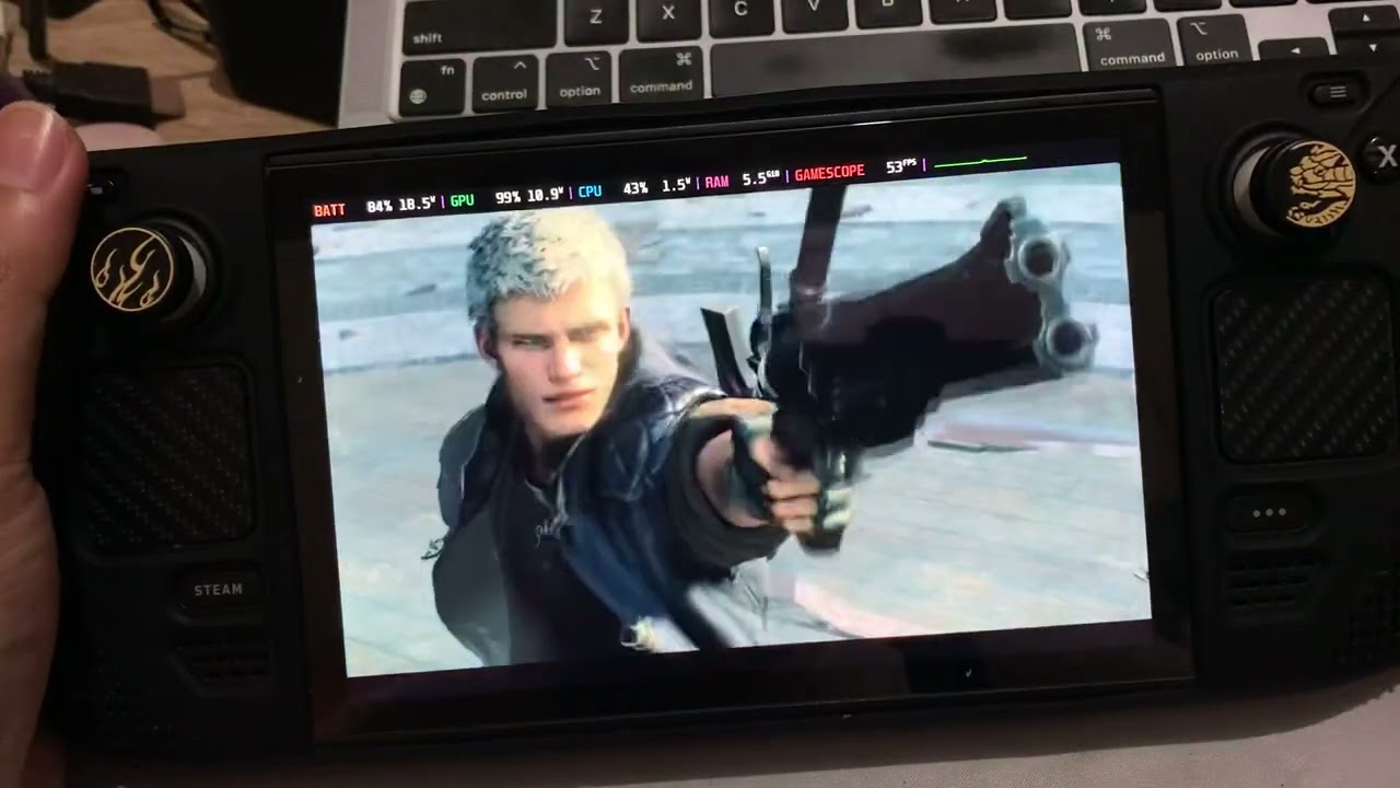 Devil May Cry V (60 fps) on Steam Deck (include recommended settings)