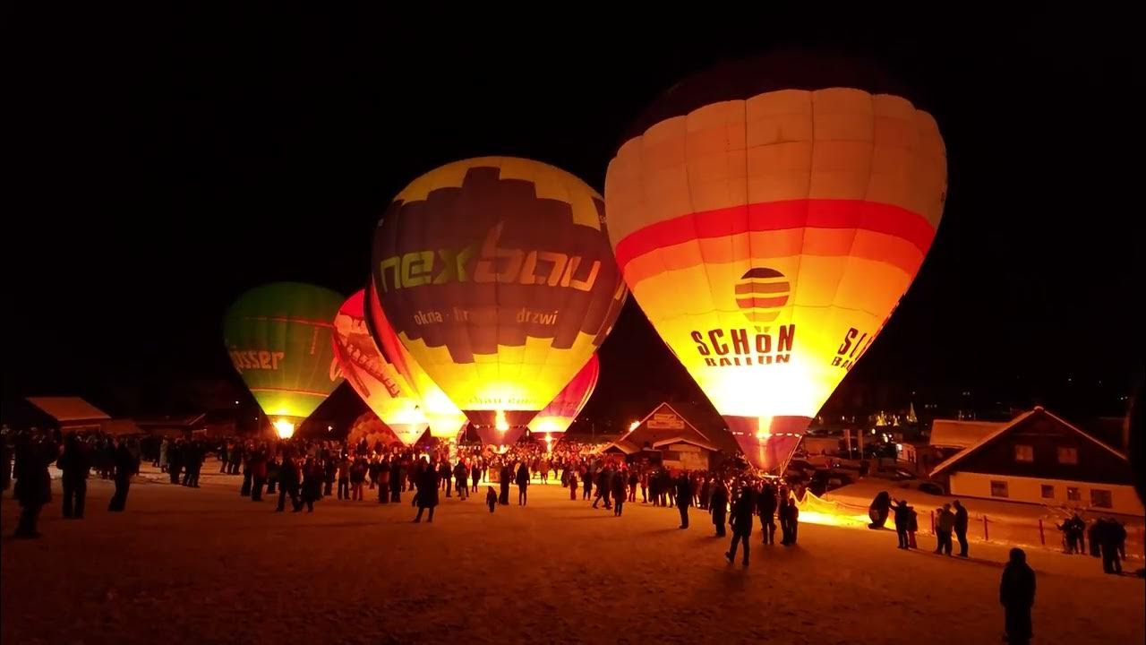  Nacht der Ballone Gosau 2024 - YouTube Illustration 
