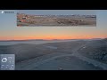 Nuuk airport sunset to sunrise  25 sec timelapse 2023 05 28