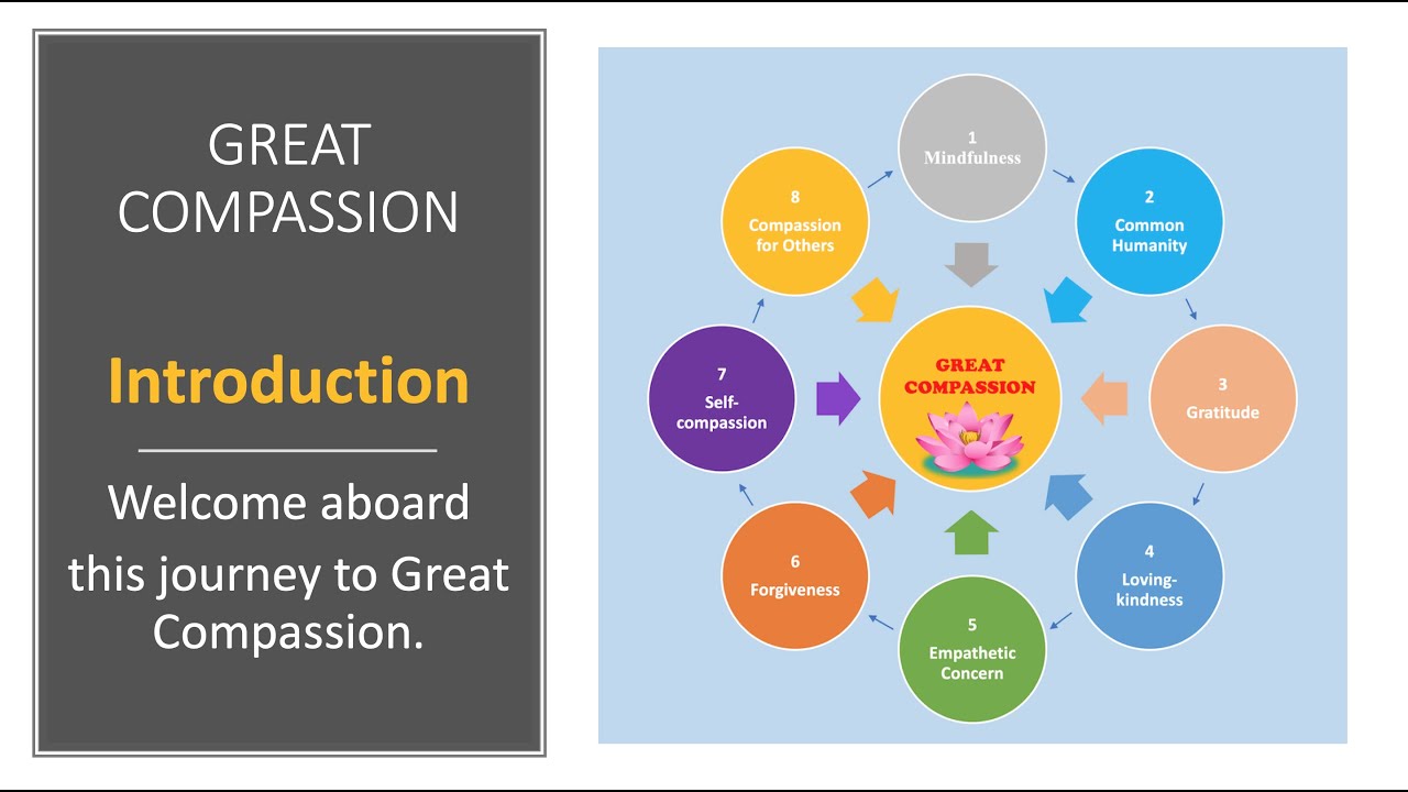 Compassion Steps In Introduction to the 8 Steps to Great Compassion Video Lessons - YouTube