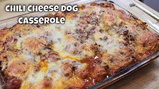Chili Cheese Dog Casserole | Easy Casserole Recipe | MOLCS Easy Recipes