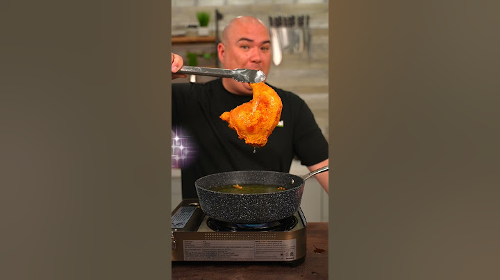 Crunchy Succulent Fried Chicken!