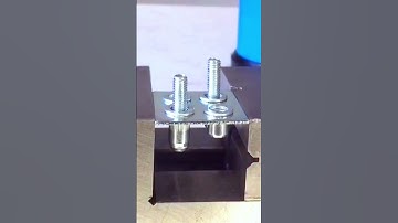 Comparison of riveting effect between riveting nut and riveting stud