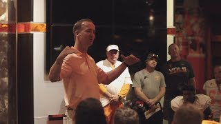Peyton Manning Gives Tennessee Football A Rousing Pep Talk | ESPN