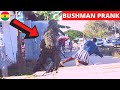 😂😂😂 Best Bushman Scare Prank 2020! She Fell So Hard! Loud Screams & Funny Reactions.