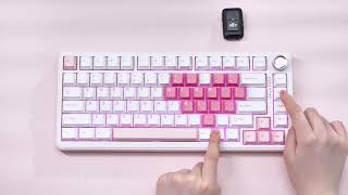 YUNZII B75 Pro: How to change the RGB lighting effects? Let us enjoy the absolutely stunning! 🥰 screenshot 4