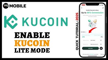 How to Enable Lite Mode on KuCoin App (Beginner-Friendly Guide)?