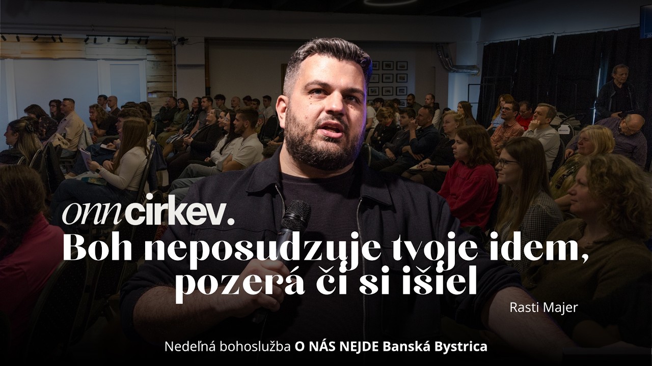 Povedal „IDEM" - ale NEŠIEL | Rasťo Majer | ONN Bohoslužba