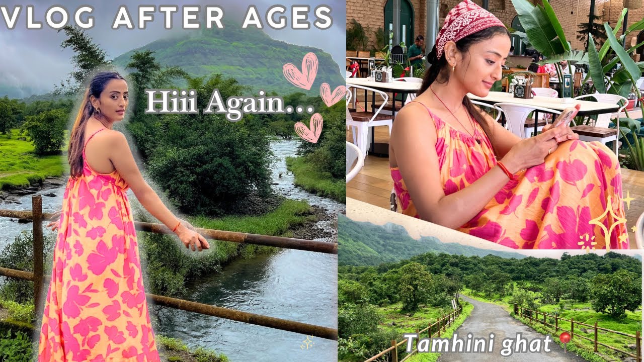 Vlog After ages 🕊️/ Tamhini Ghat📍/Maharashtra monsoon…