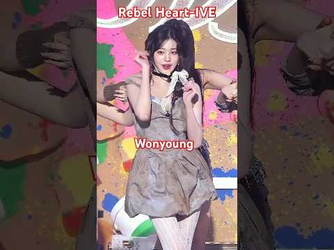 IVE 아이브 'Rebel Heart' MV 🔥🔥🔥 Wonyoung 🔥🔥🔥 Live Performance #shorts #wonyoung #ive #rebelheart #kpop